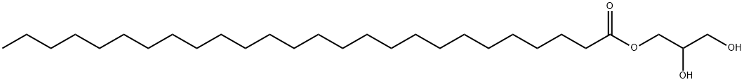 甘油-1-二十六烷酸酯, 127098-14-0, 结构式