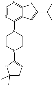 MI-3 (Menin-MLL Inhibitor) 化学構造式