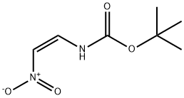 ((Z)-2-nitrovinyl)carbaMic acid tert-butyl ester Struktur