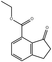 3-氧代-2,3-二氢-1H-茚-4-甲酸乙酯, 1273599-83-9, 结构式