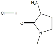 3-AMino-1-Methylpyrrolidin-2-one hydrochloride Struktur