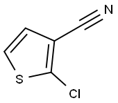 3-Thiophenecarbonitrile, 2-chloro- Struktur