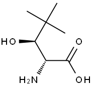 (2R,3S)-2-aMino-3-hydroxy-4,4-diMethylpentanoic acid Structure