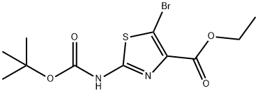 5-BroMo-2-tert-부톡시카르보닐라미노-티아졸-4-카르복실산에틸에스테르
