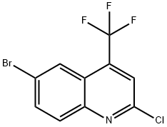 6-溴-2-氯-4-(三氟甲基)喹啉,1283719-79-8,结构式