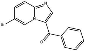 (6-Bromoimidazo[1,2-a]pyridin-3-yl)phenylmethanone Structure