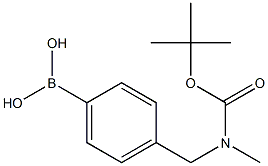 1287753-35-8 (4-{[(TERT-ブチルトキシカルボニル)(メチル)アミノ]メチル}フェニル)ボロン酸