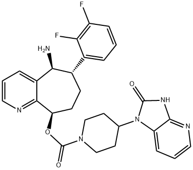 瑞美吉泮 结构式