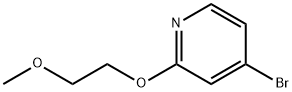 4-broMo-2-(2-Methoxyethoxy)pyridine Struktur