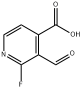 2-Fluoro-3-forMylisonicotinic acid Structure