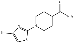 1-(4-BroMothiazol-2-yl)piperidine-4-carboxaMide|1-(4-溴噻唑-2-基)哌啶-4-甲酰胺