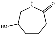 6-Hydroxyazepan-2-one Struktur