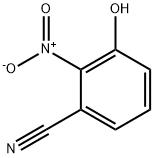 2-Nitro-3-hydroxy benzonitrile Structure