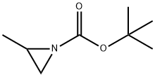 2-メチルアジリジン-1-カルボン酸TERT-ブチル 化学構造式