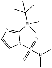 N,N-DiMethyl-2-(tert-butyldiMethylsilanyl)iMidazole-1-sulfonaMide Structure