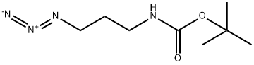 tert-butyl (3-azidopropyl)carbaMate Struktur