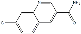 7-氯喹啉-3-甲酰胺, 1296950-49-6, 结构式