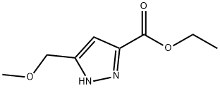 Ethyl 5-(MethoxyMethyl)-1H-pyrazole-3-carboxylate Struktur