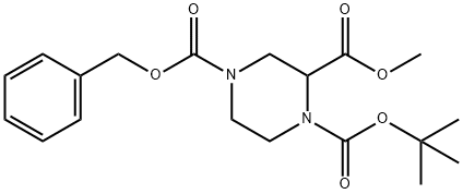 N-1-BOC-4-CBZ-2-PIPERAZINECARBOXYLIC ACID METHYL ESTER