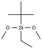 tert-Butyl(ethyl)dimethoxysilane Struktur