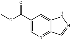 Methyl 1h-pyrazolo[4,3-b]pyridine-6-carboxylate Struktur