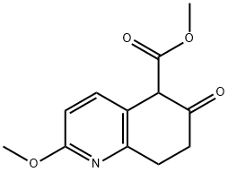 Methyl 6-hydroxy-2-Methoxy-7,8-dihydroquinoline-5-carboxylate Structure