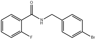 N-(4-BroMobenzyl)-2-fluorobenzaMide, 97% Struktur