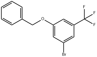 3-Benzyloxy-5-broMobenzotrifluoride Structure