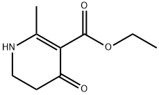 2-甲基-4-氧代-1H-吡啶-3-甲酸乙酯 结构式