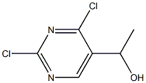 1-(2,4-dichloropyriMidin-5-yl)ethanol Struktur