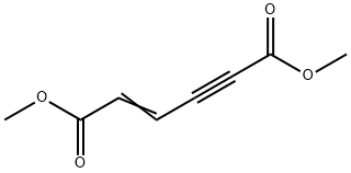 2-Hexen-4-ynedioic acid dimethyl ester Structure