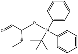 (2R)-2-[[(1,1-DiMethylethyl)diphenylsilyl]oxy]butanal, 1309610-38-5, 结构式
