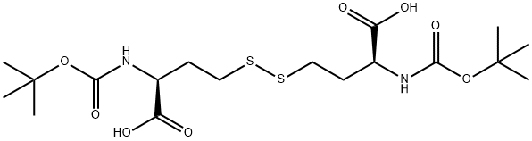 BOC-L-HOMOCYSTINE, 130981-51-0, 结构式