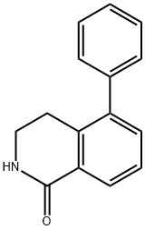 5-Phenyl-3,4-dihydroisoquinolin-1(2H)-one Struktur