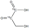 3-Hydroxypyruvic Acid-13C2 Struktur