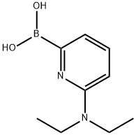 6-(DiethylaMino)pyridine-2-boronic acid Structure