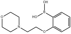 2-(2-Morpholinoethoxy)phenylboronic acid Structure