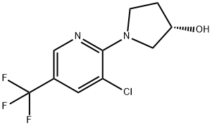 (S)-1-(3-Chloro-5-trifluoroMethyl-pyridin-2-yl)-pyrrolidin-3-ol Structure