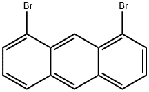 1,8-二溴蒽 结构式