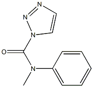 1H-1,2,3-Triazole-1-carboxaMide, N-Methyl-N-phenyl-,1312782-33-4,结构式