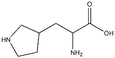 2-AMino-3-(pyrrolidin-3-yl)propanoic acid Structure