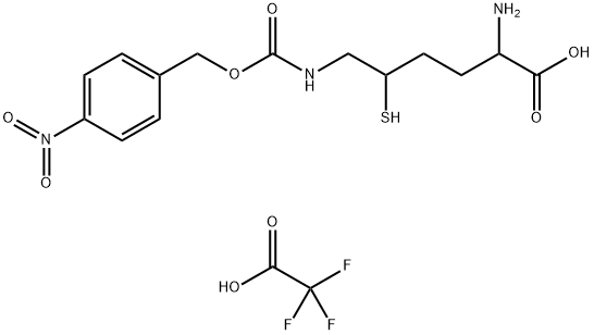 5-Mercapto-N6-[[(4-nitrophenyl)Methoxy]carbonyl]lysine Structure