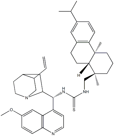 N-[(9R)-6'-Methoxycinchonan-9-yl]-N'-[[(1R,4aS,10aR)-1,2,3,4,4a,9,10,10a-octahydro-1,4a-diMethyl-7-(1-Methylethyl)-1-phenanthrenyl]Methyl]-Thiourea|N-[(9R)-6'-METHOXYCINCHONAN-9-YL]-N'-[[(1R,4AS,10AR)-1,2,3,4,4A,9,10,10A-OCTAHYDRO-1,4A-DIMETHYL-7-(1-METHYLETHYL)-1-PHENANTHRENYL]METHYL]-THIOUREA