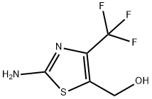 (2-amino-4-(trifluoromethyl)thiazol-5-yl)methanol Struktur