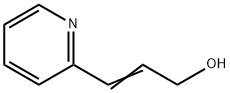 3-(2-吡啶基)-2-丙烯-1-醇, 131610-03-2, 结构式