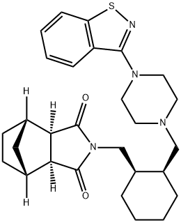 (3aR,4S,7R,7aS)-2-{(1R,2S)-2-[4-(1,2-benzisothiazol-3-yl)piperazin-1-ylMethyl]cyclohexylMethyl}hexahydro-4,7-Methano-2H-isoindole-1,3-dione hydrochloride|鲁拉西酮杂质13