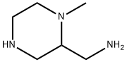 (1-甲基哌嗪-2-基)甲胺, 131922-03-7, 结构式
