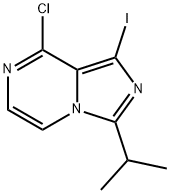 8-chloro-1-iodo-3-isopropyliMidazo[1,5-a]pyrazine Structure