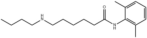 6-(ButylaMino)-N-(2,6-diMethylphenyl)hexanaMide Structure