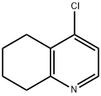 4-クロロ-5,6,7,8-テトラヒドロキノリン 化学構造式